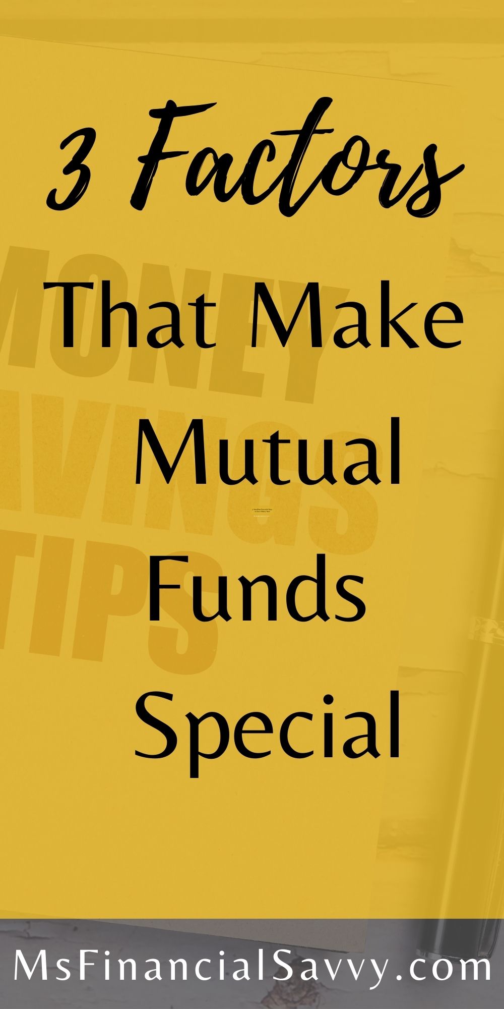 3 factors that make mutual funds special