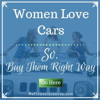 women love cars. So, buy them the right way.